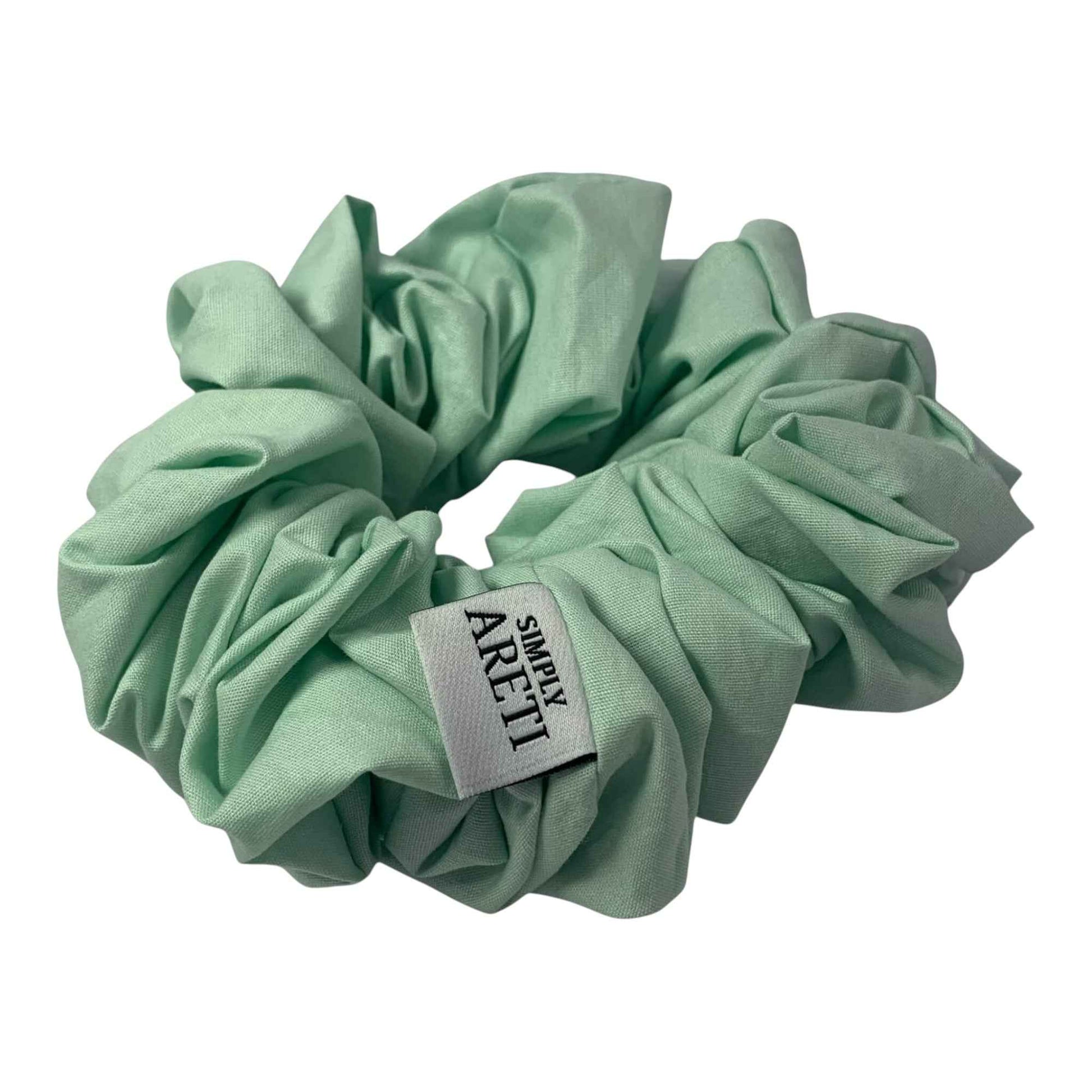 Extra Long Mint Green Scrunchie XL