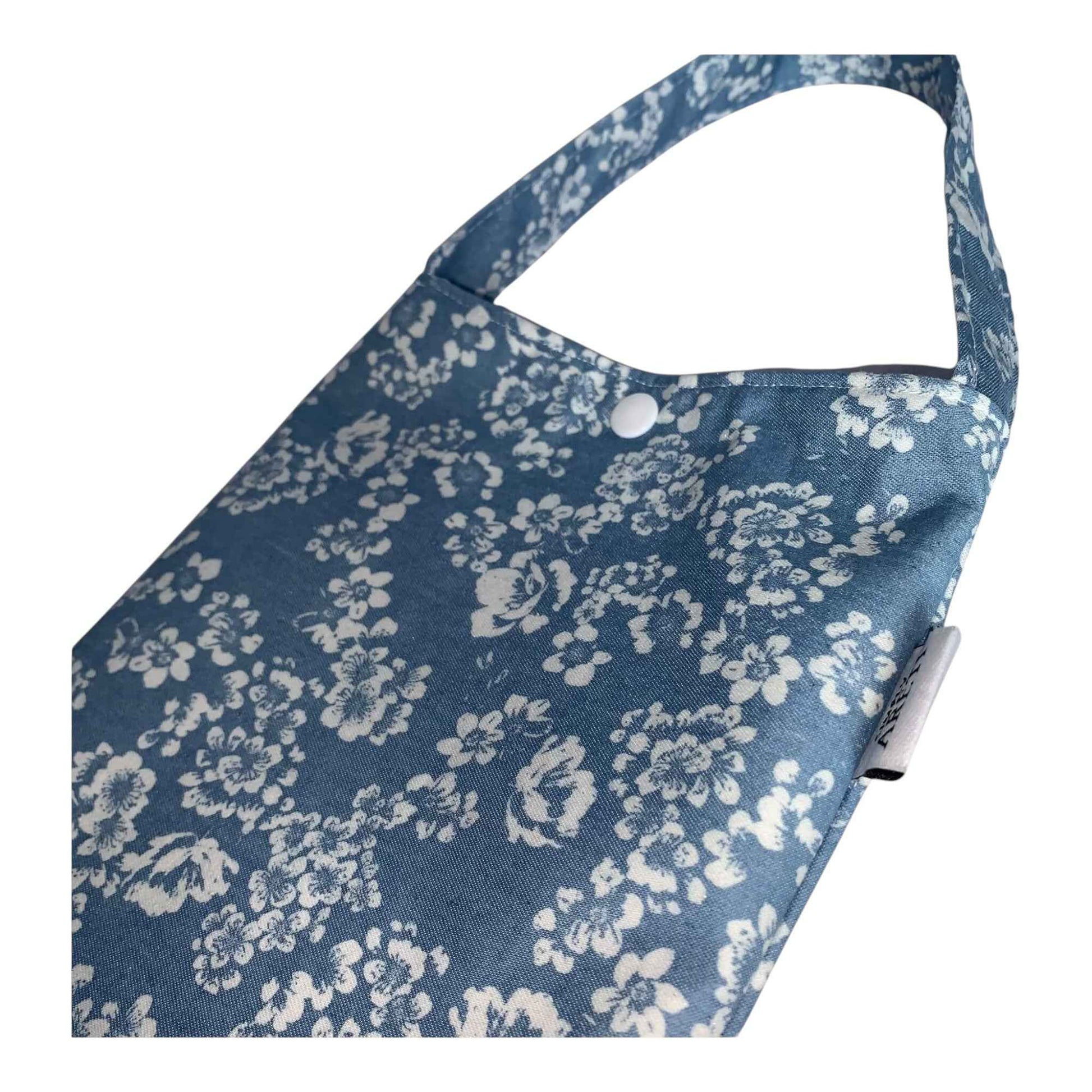 Floral Denim Baby Health Book Sleeve – Handmade Organizer