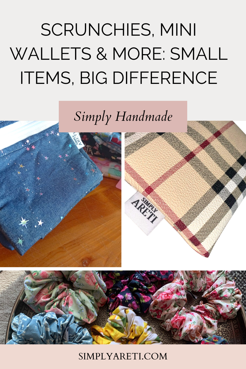 Scrunchies, Mini Wallets & More: Small Items, Big Difference