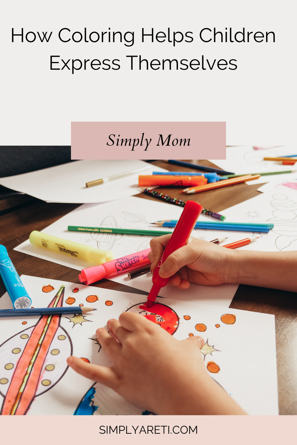 How Coloring Helps Children Express Themselves